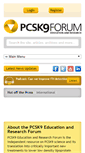 Mobile Screenshot of pcsk9forum.org