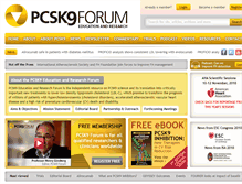 Tablet Screenshot of pcsk9forum.org